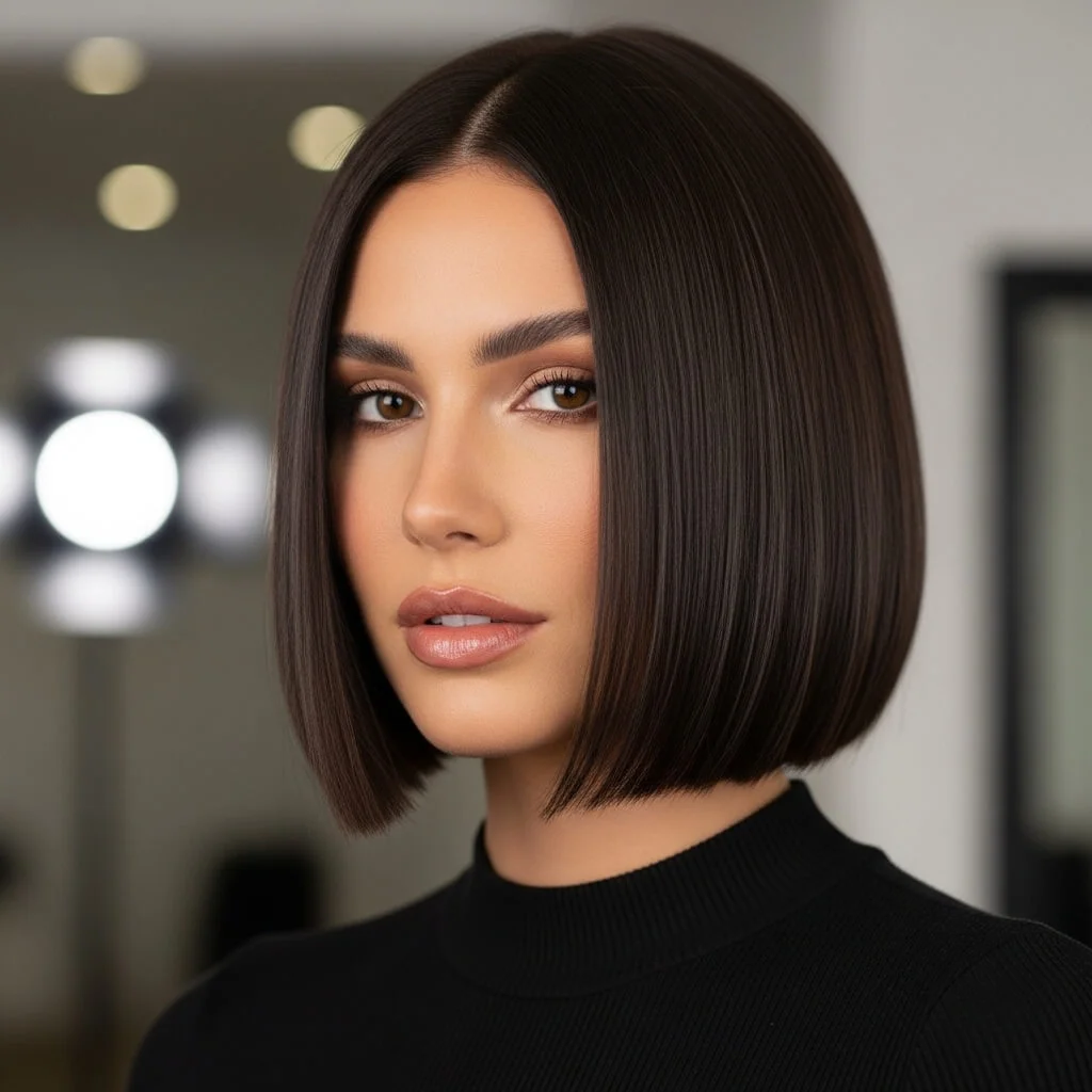 11. Blunt French Bob