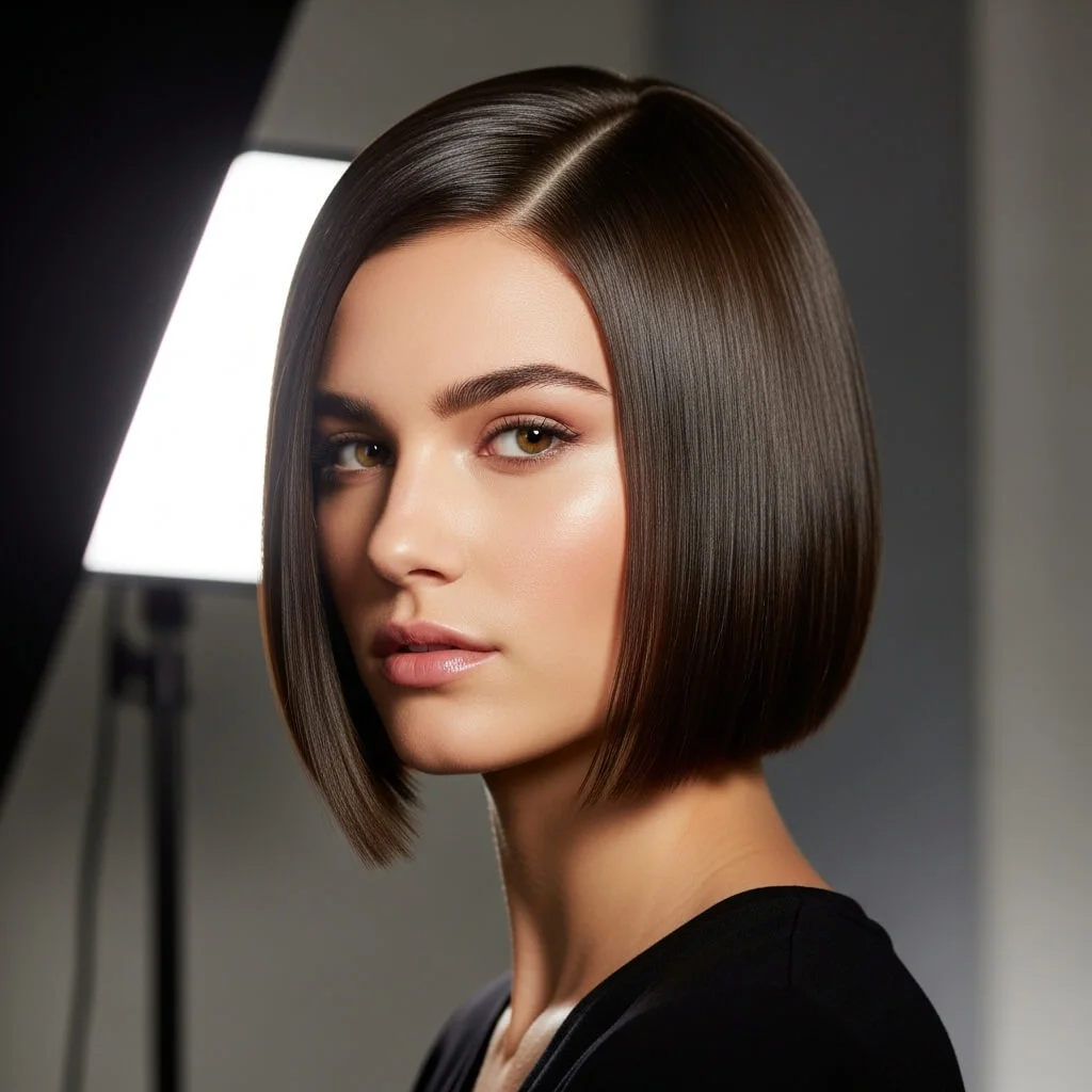 24. Sleek Short French Bob