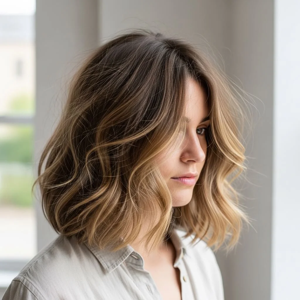 13. Tousled Bob