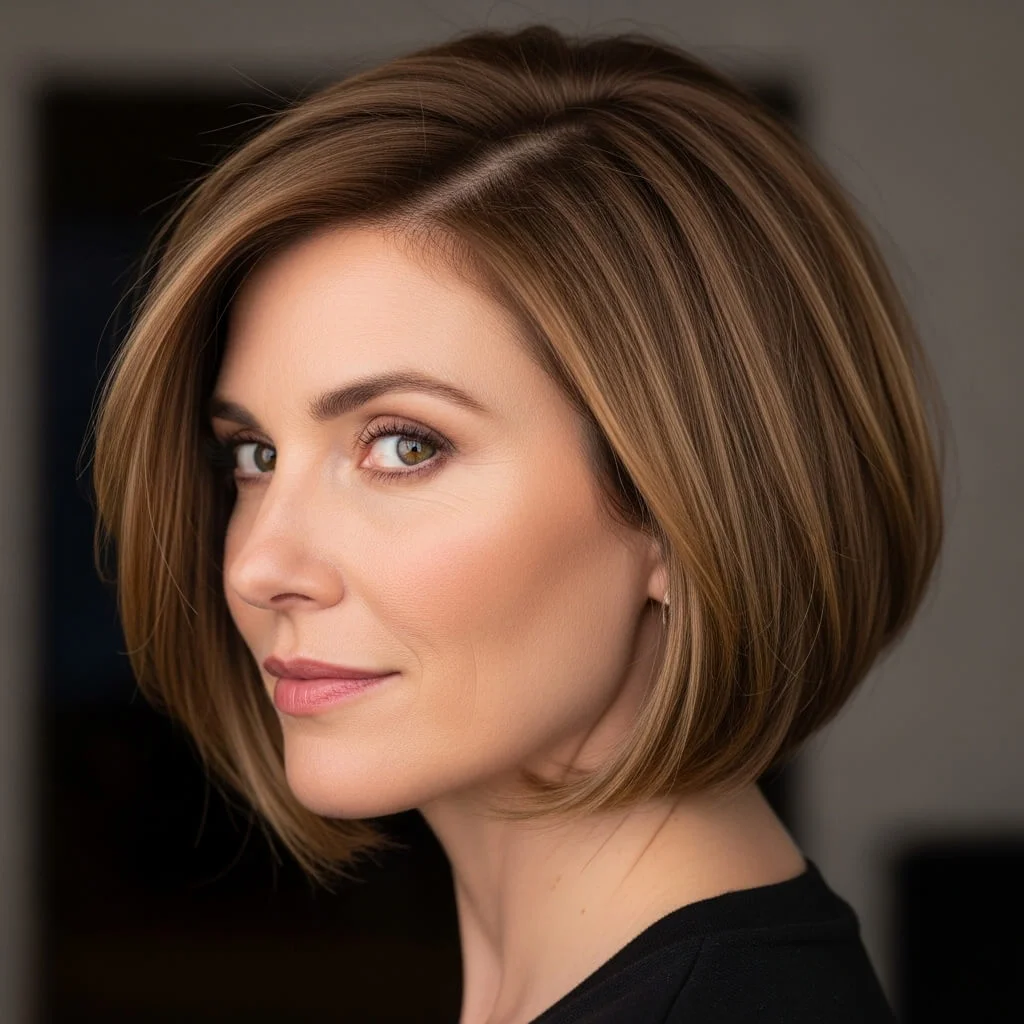 14. Slightly Stacked Bob