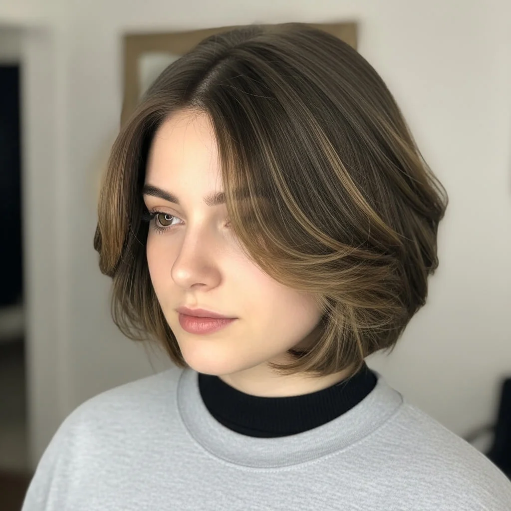 15. Micro Bob with Soft Volume at Crown