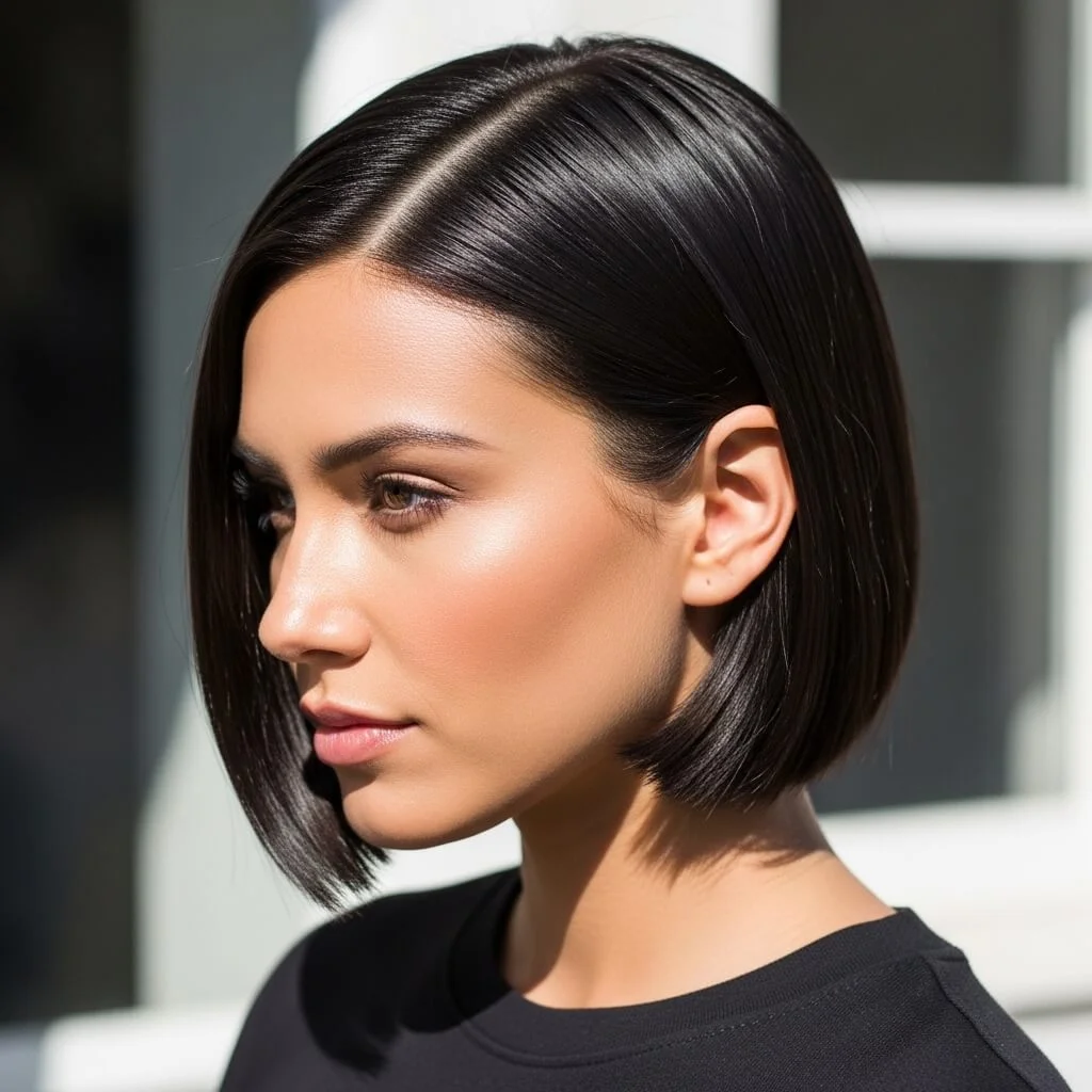 16. Micro Bob with Tucked-Behind-Ear Shape