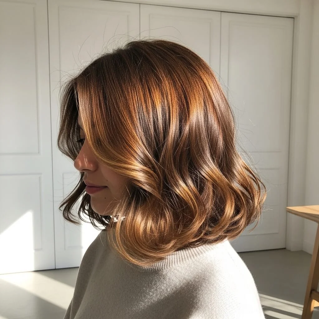 17. Soft Wavy Bob