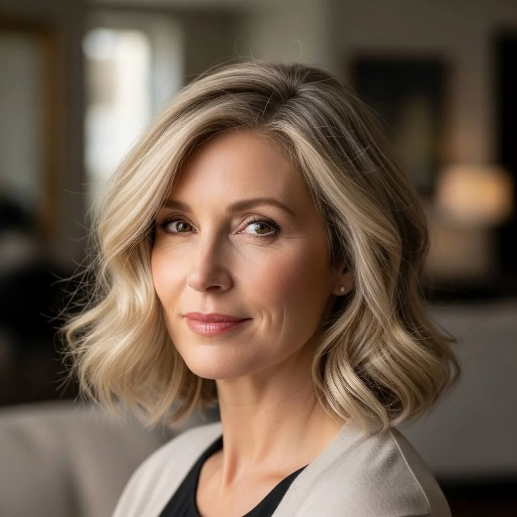 19. Easy Air-Dry Bob