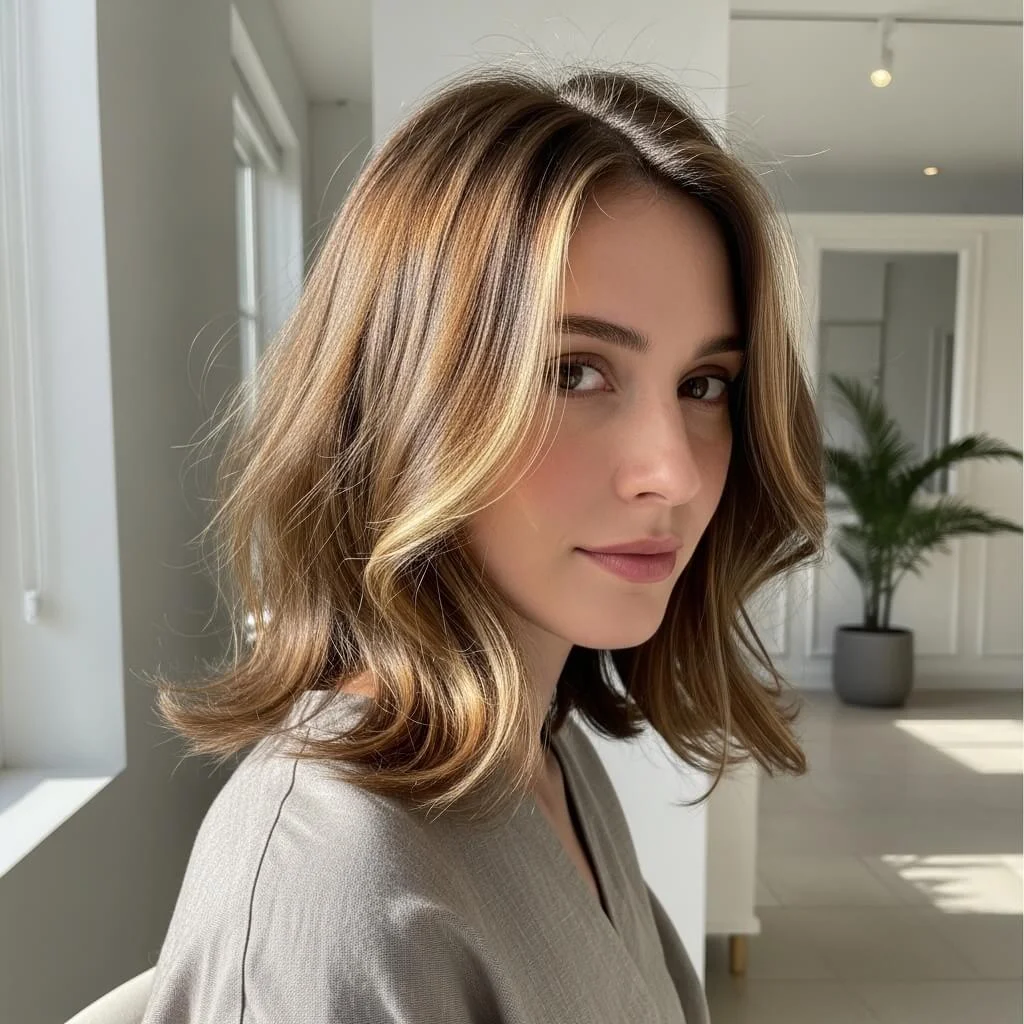 20. Tousled Layered Bob