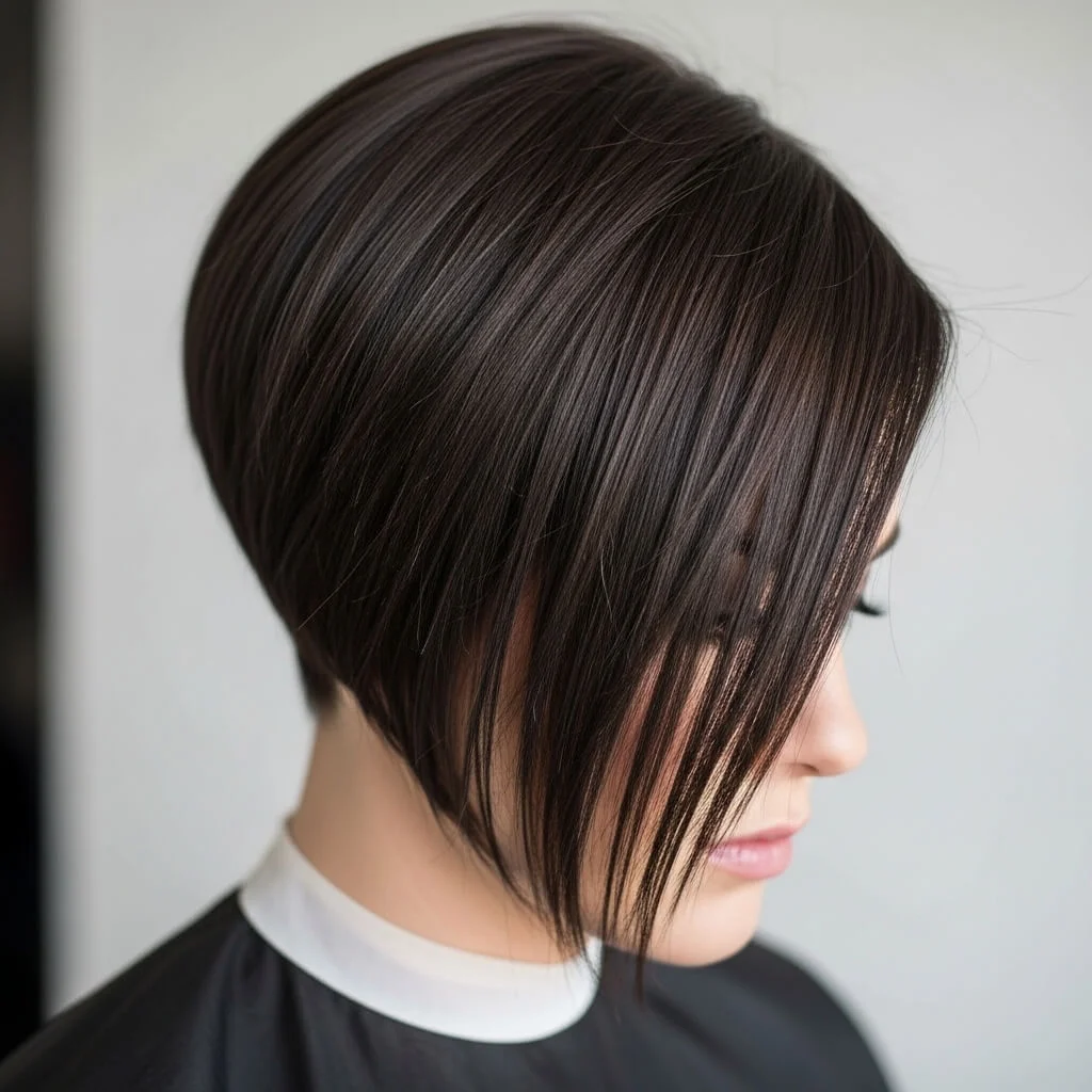 23. Statement Micro Bob with Bold Short Length