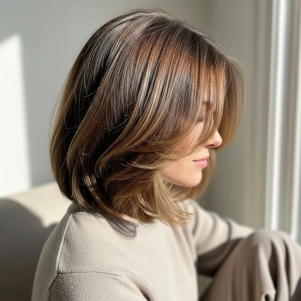 3. Layered Old Money Bob