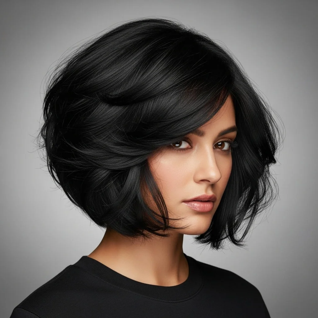 5. Jaw-Length Choppy Bob