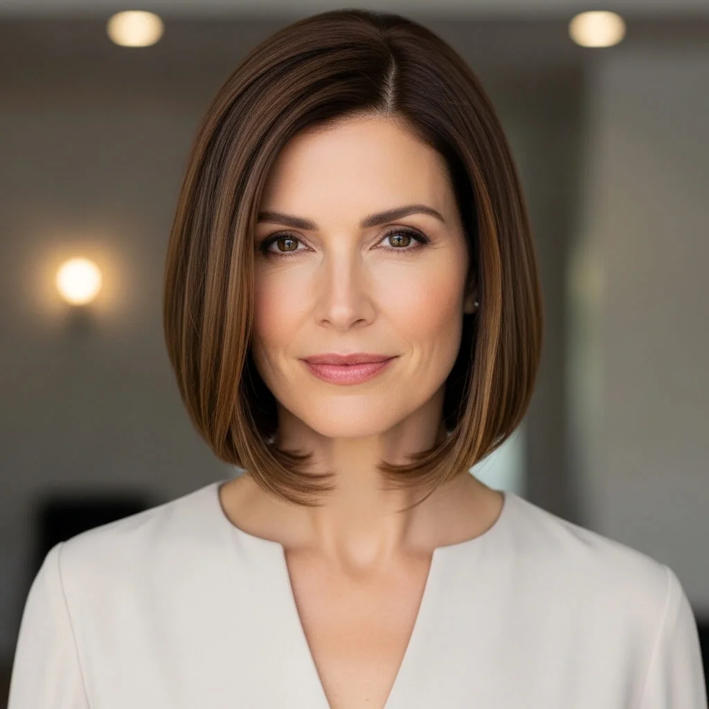 5. Shoulder-Grazing Blunt Bob