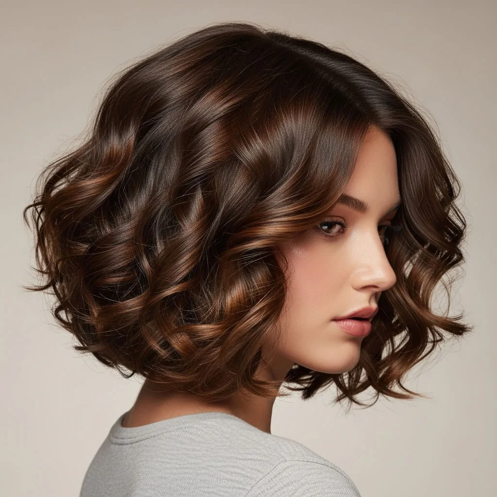 Classic Curly Bob