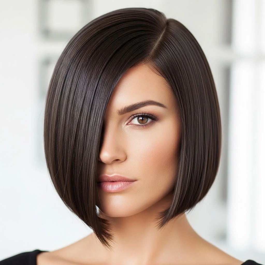 Classic Straight Sleek Bob
