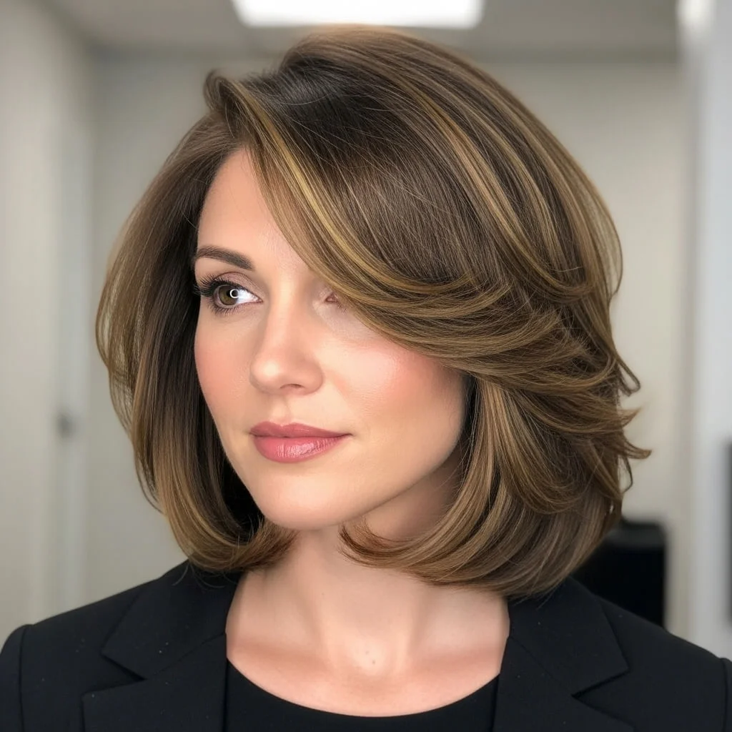 Layered Bob with Soft Waves