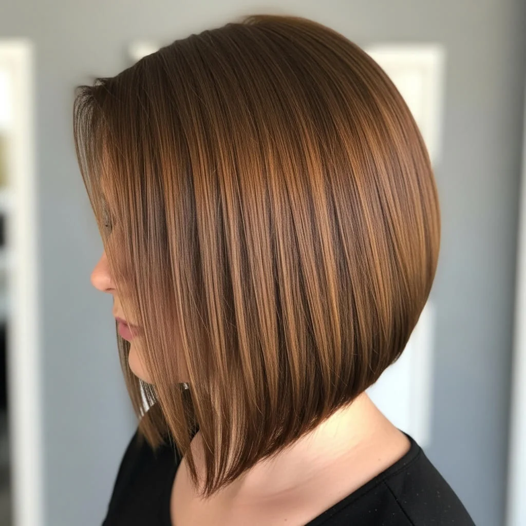 Slight A-Line Medium Bob