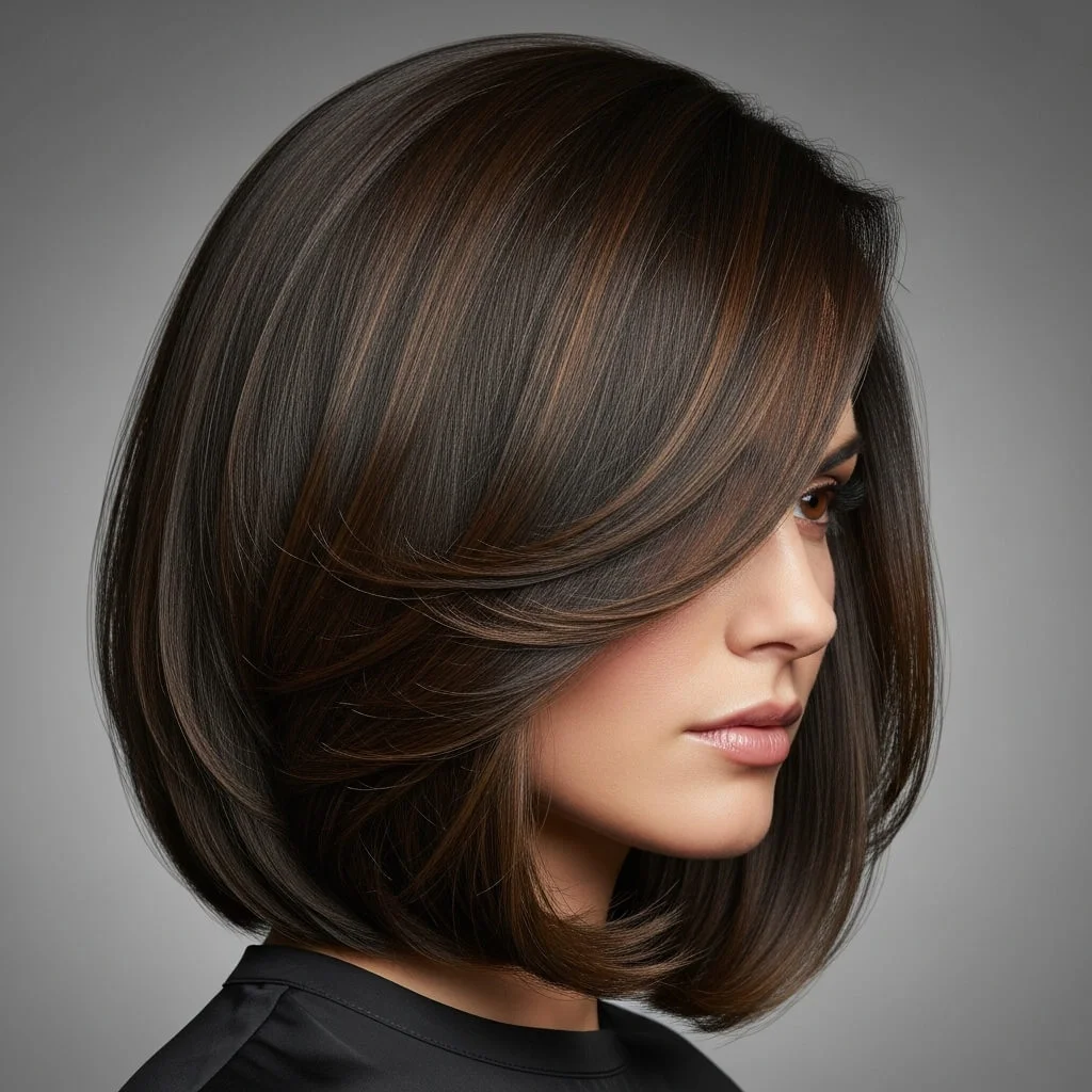 Long Bob with Tousled Ends