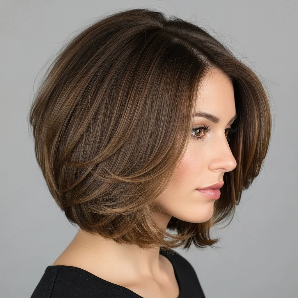 Medium Bob for Thick Hair
