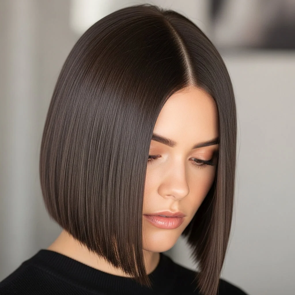 Blunt Middle-Part LOB