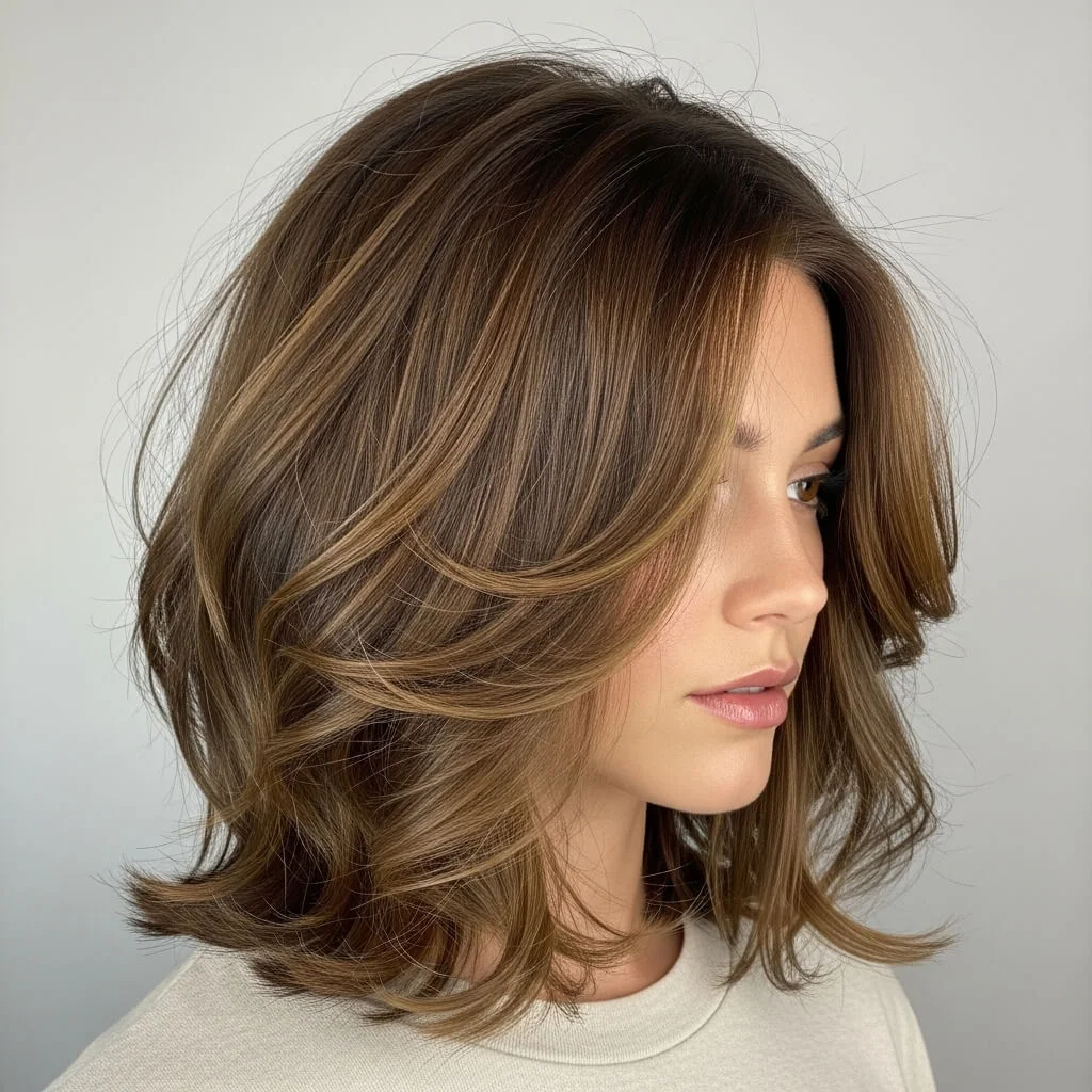 Long Bob with Textured Layers