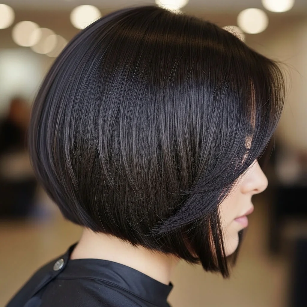 Short Bob with Nape Undercut