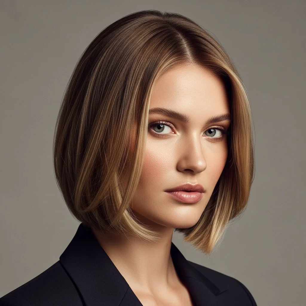 Bob with Textured Ends