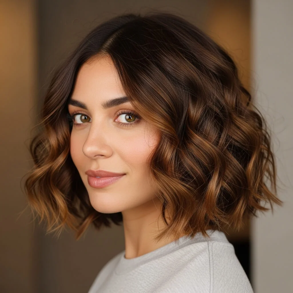 Natural Curl Medium Bob