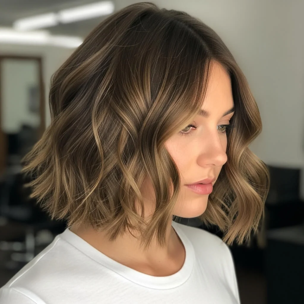 Short Wavy Bob