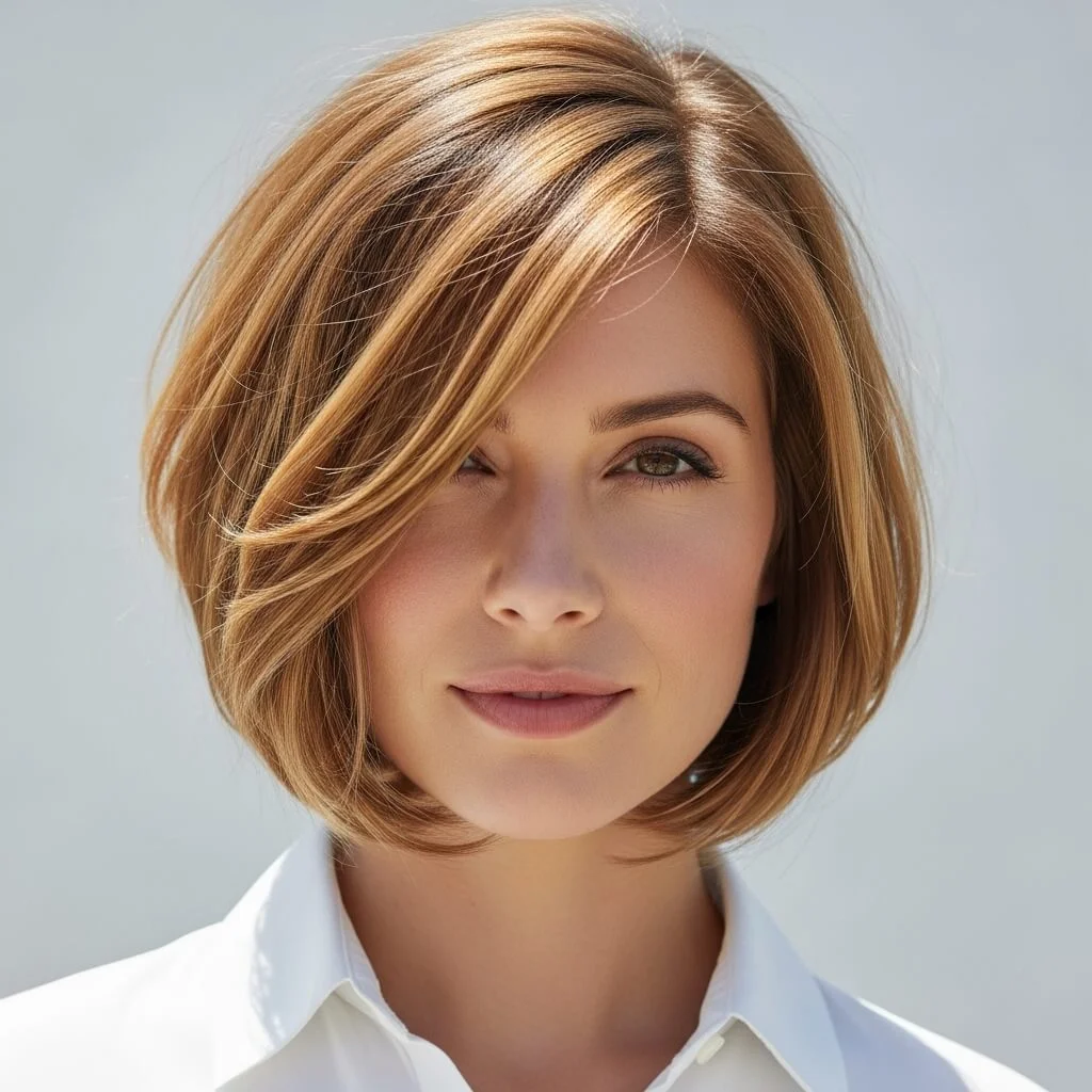 Side-Parted Bob