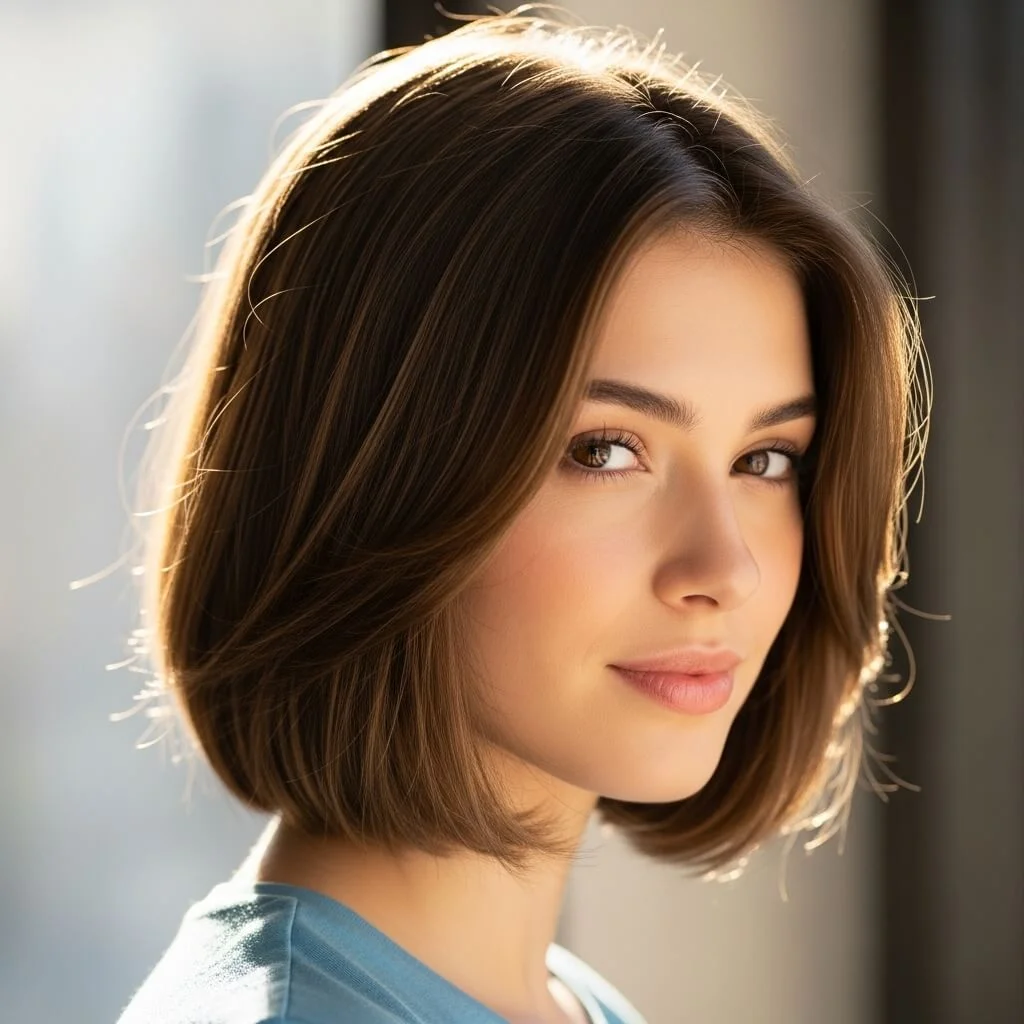 Bob with Jawline Focus