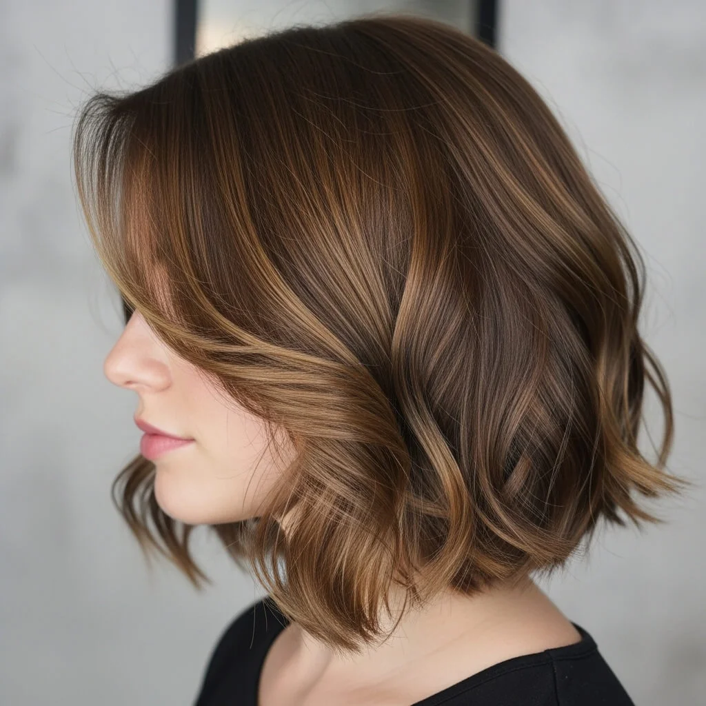 Angled Wavy Lob