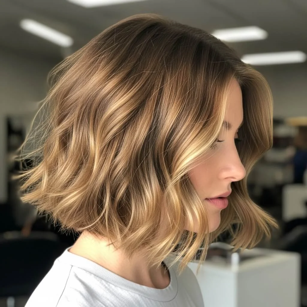 Tousled Short Bob