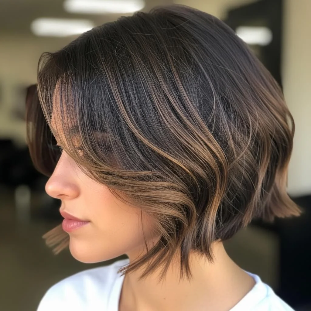 Choppy Short Bob