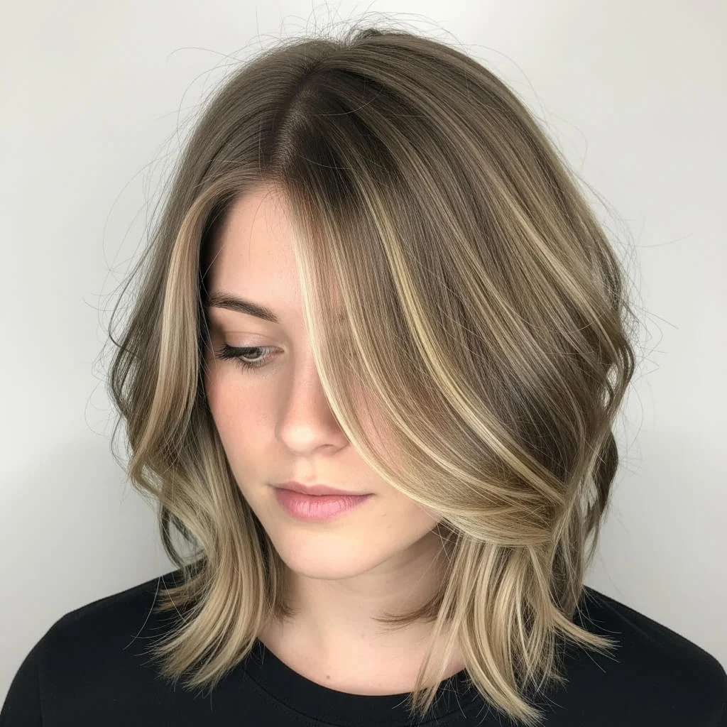 Layered Bob with Subtle Highlights