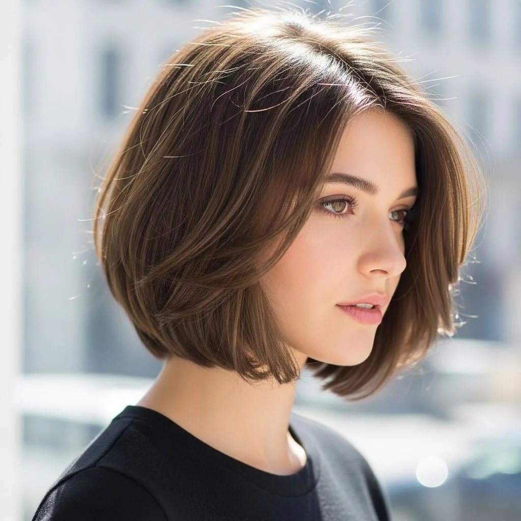 Bob with Soft Tapered Back