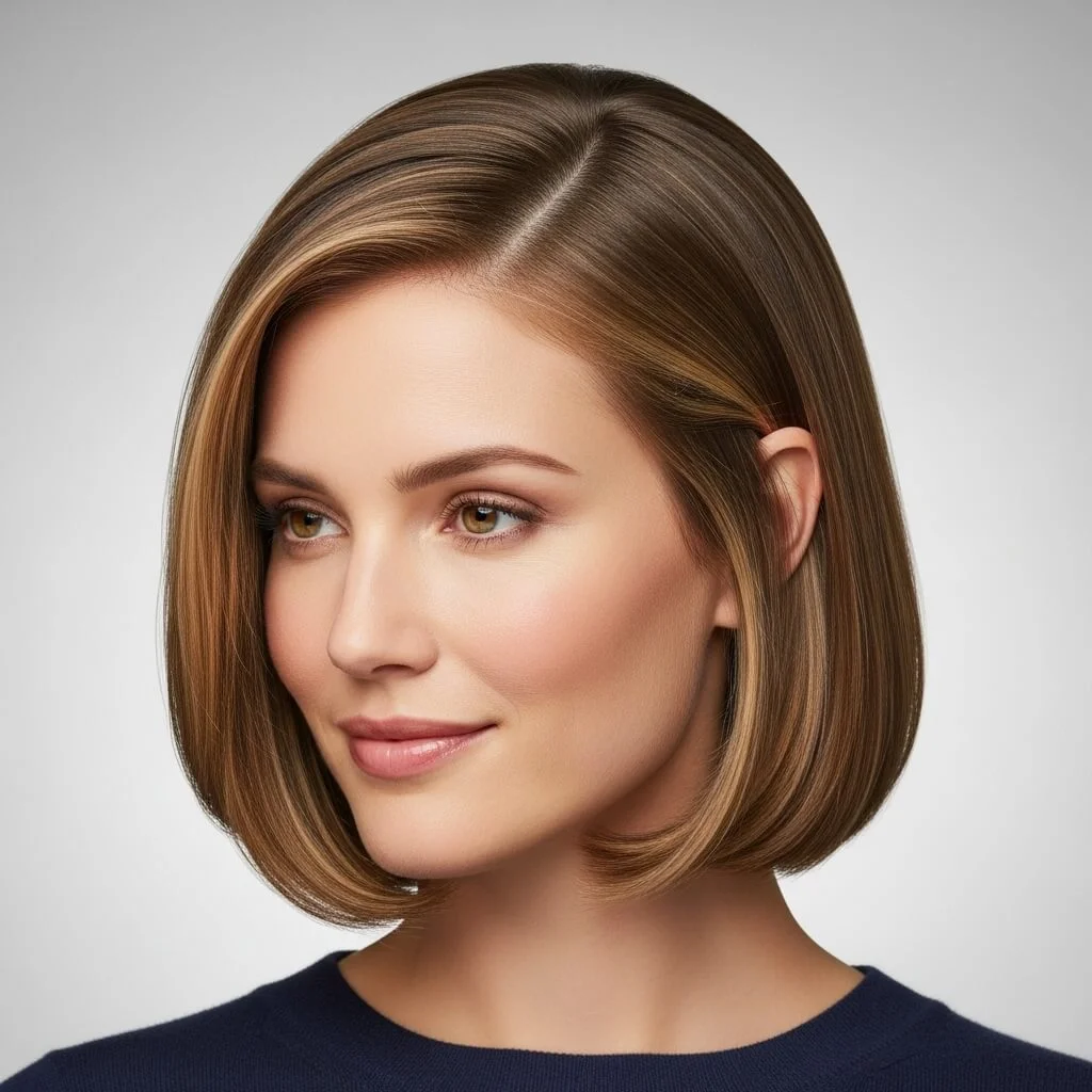 Bob with Rounded Ends