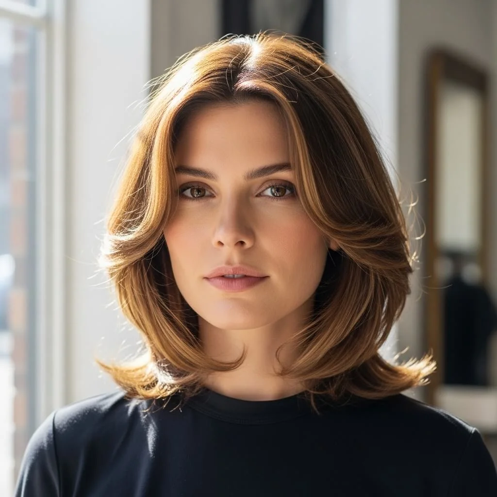 Layered Bob with Side Volume