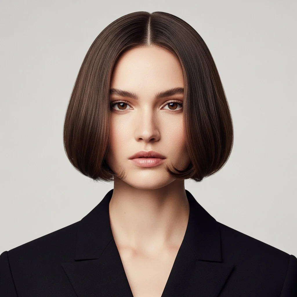 Bob with Rounded Ends