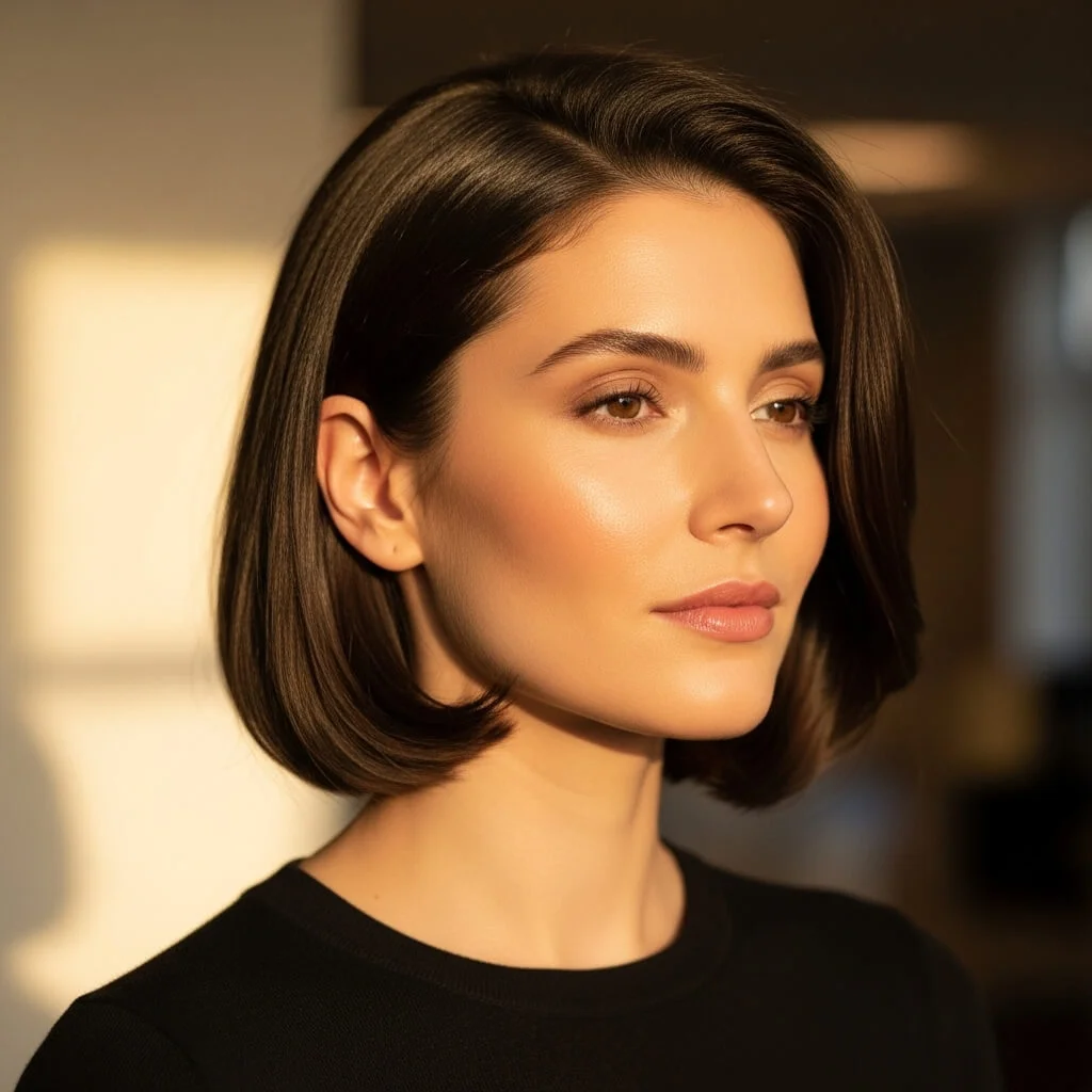 Bob with Tucked-Under Ends