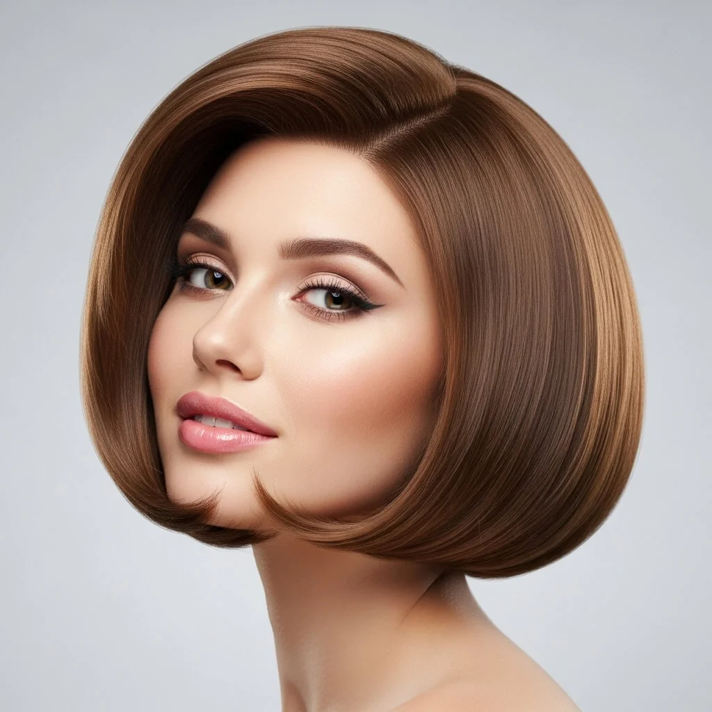 Curved-In Bob