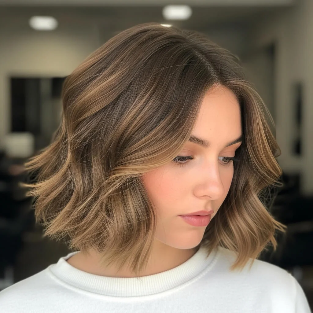 Textured Short Bob