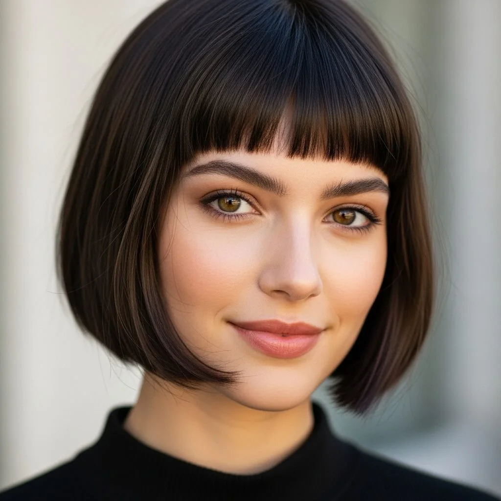 Short Bob with Bangs
