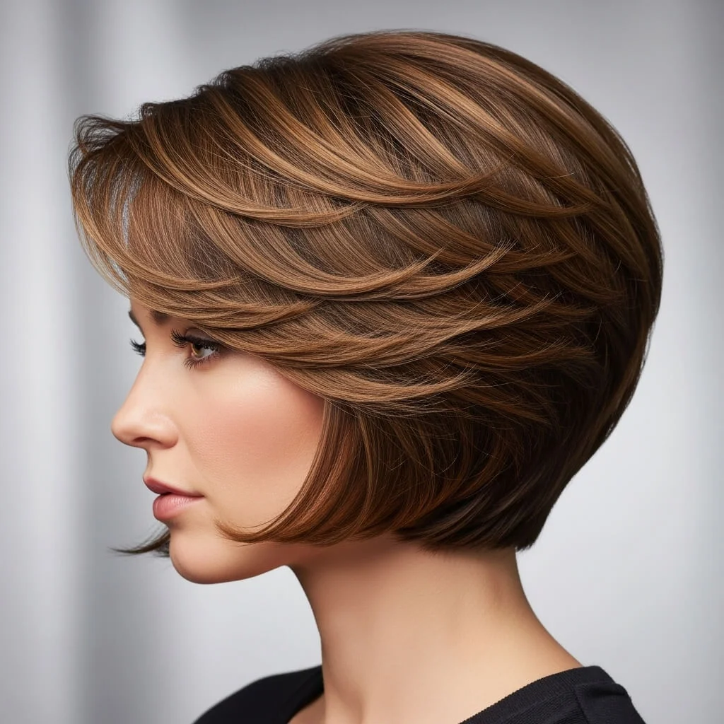 Stacked Short Bob