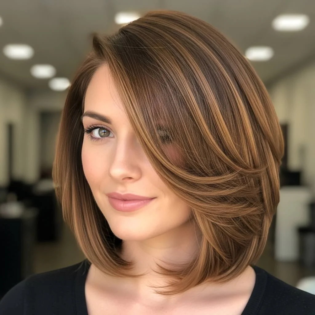 Angled Long Bob