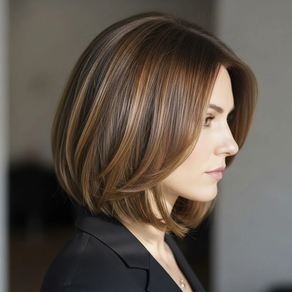 1. Classic Graduated Bob