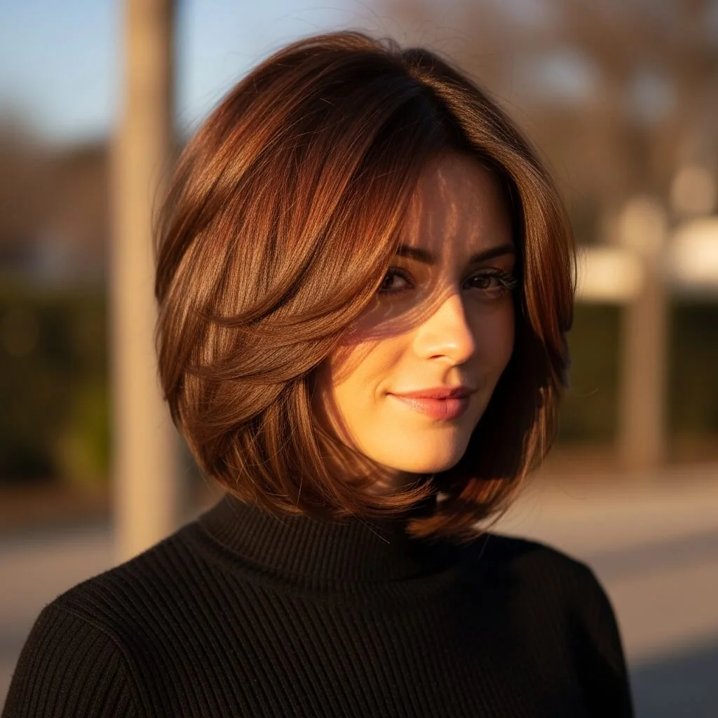 2. Layered Inverted Bob