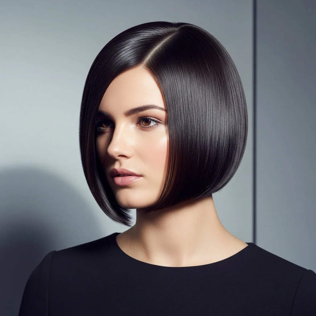 3. Sleek Inverted Bob