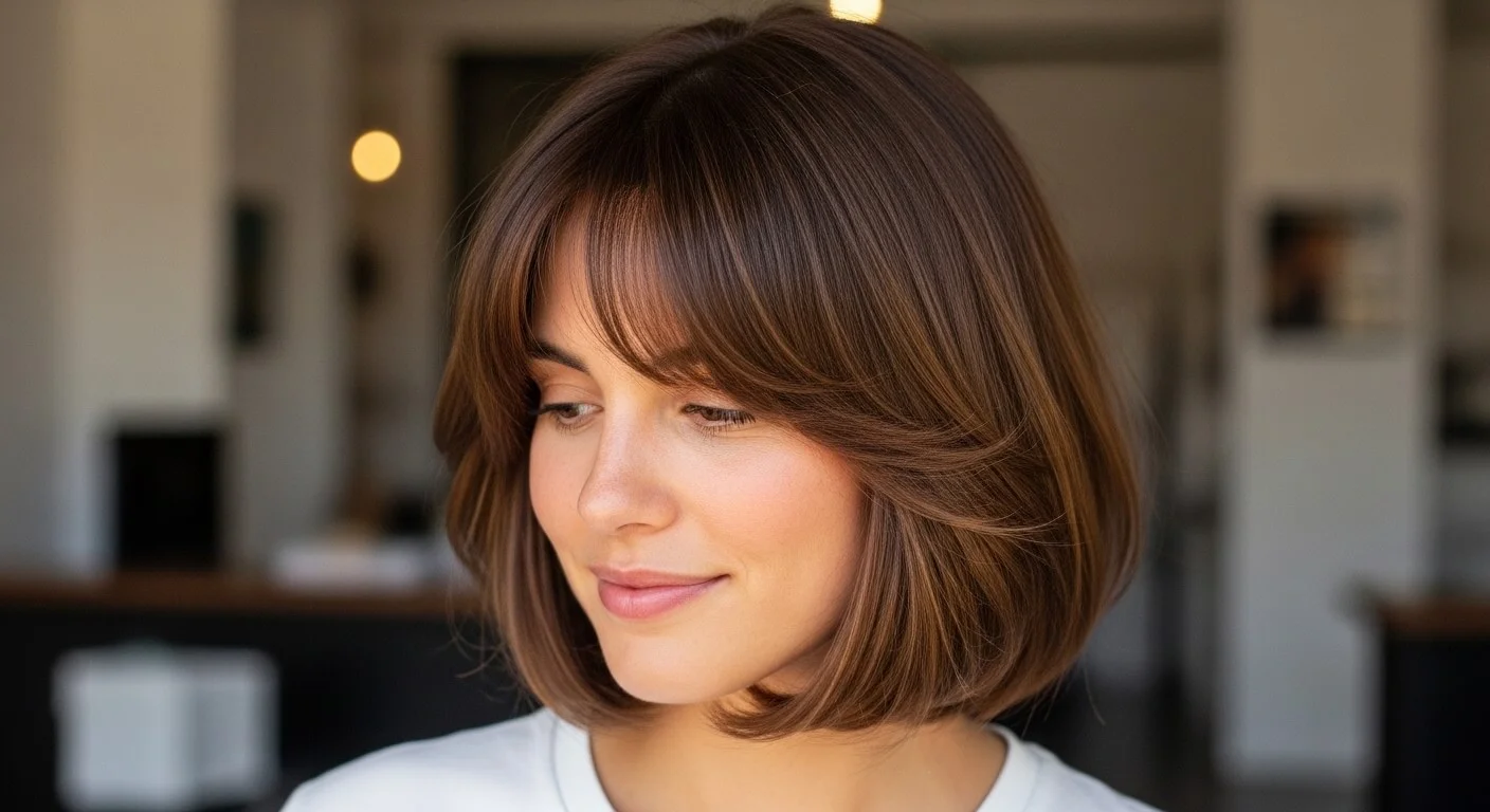 Discover 29 soft bob hairstyles with curtain bangs that feel trendy, offering face-framing layers, natural texture, and easy, budget-friendly styling ideas.