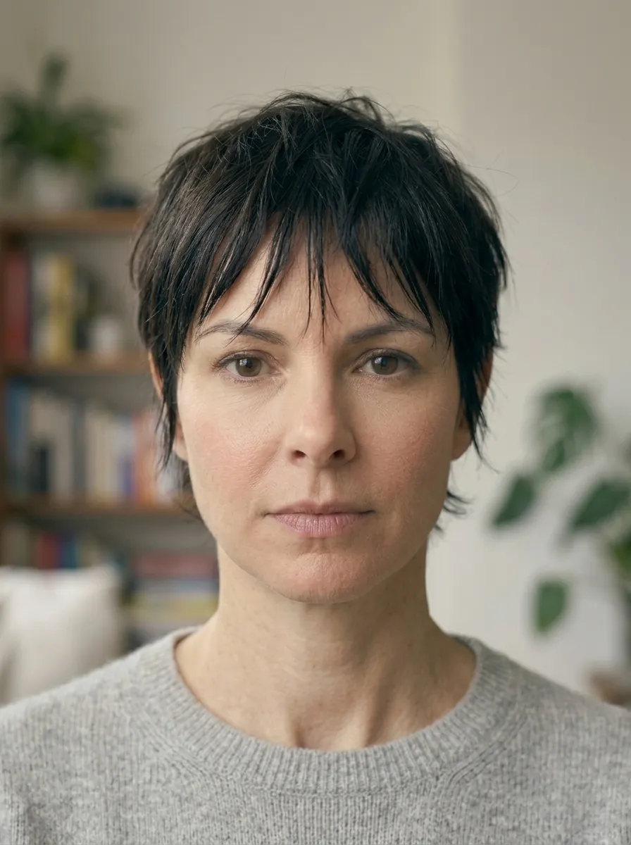 Piecey Fringe Pixie