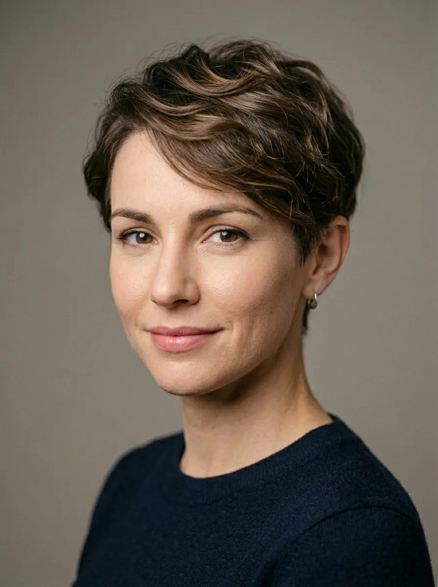 Pixie With Soft Waves