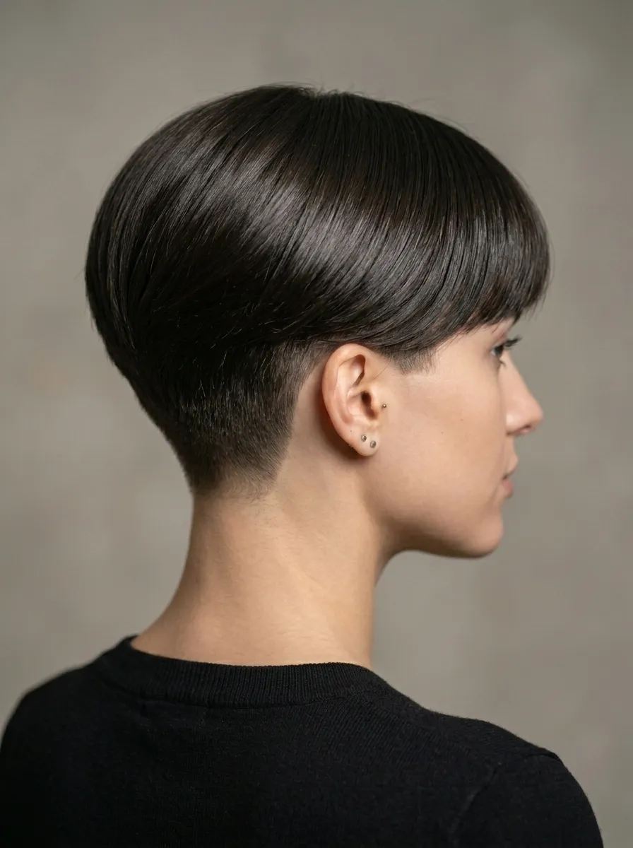 Pixie With Polished Fringe