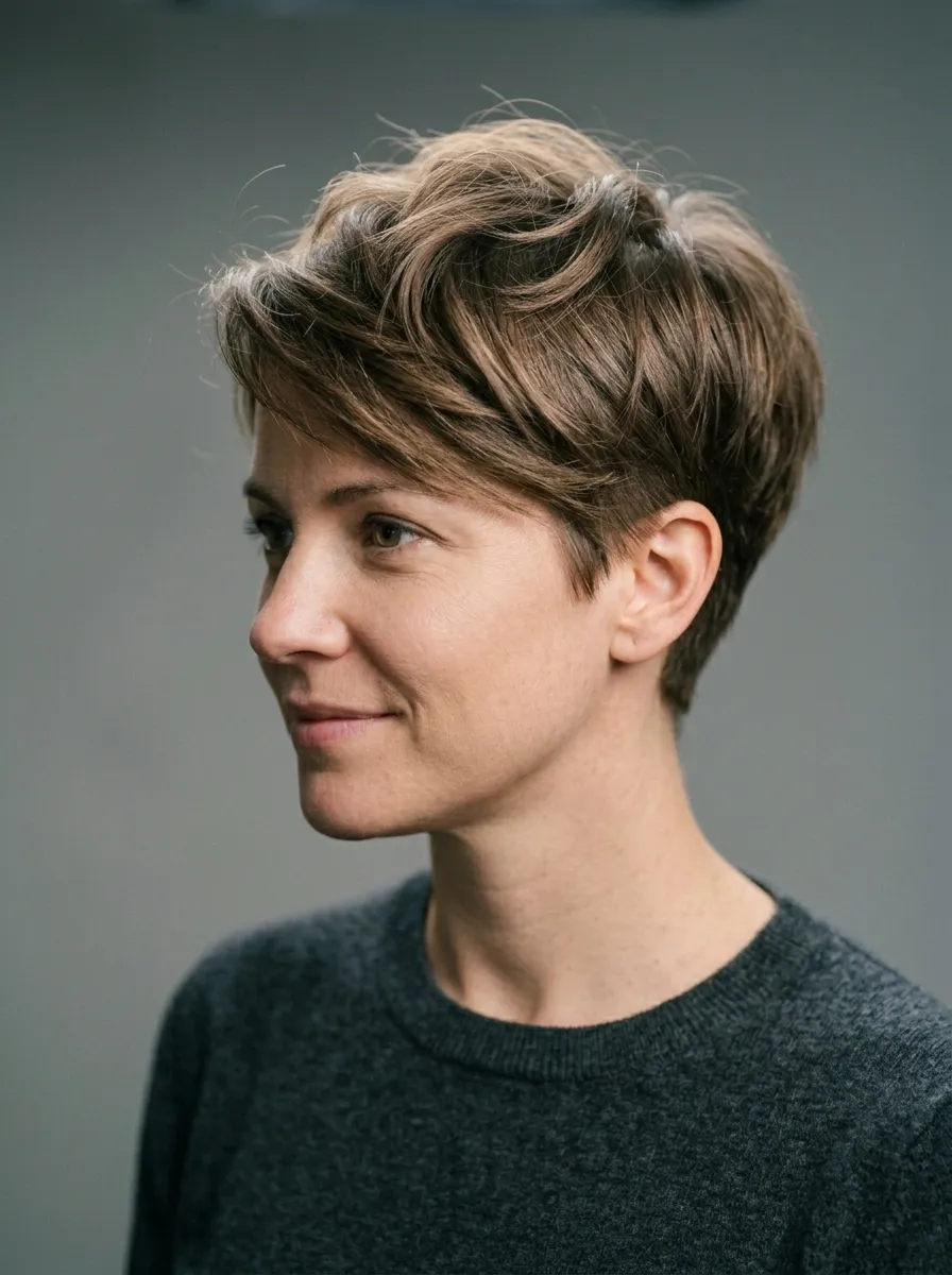 Pixie With Soft Side Fringe