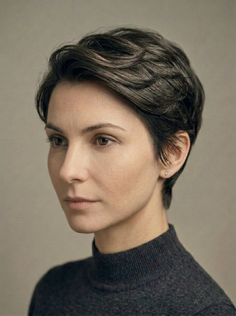 Pixie With Curved Sides
